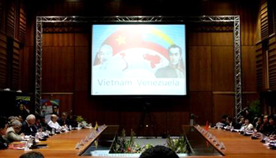 ຍູ້ແຮງການຮ່ວມມືຫວຽດນາມ - Venezuela